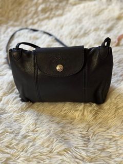 AUTHENTIC Longchamp Leather Mini Sling Bag