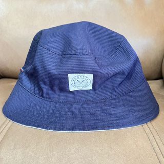 Authentic Regatta Reversible Bucket Hat (Blue and Cream)