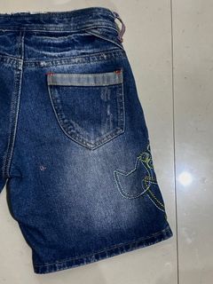 Azona a02 Branded Jorts / Jeans n Shorts/ Dark Blue / Paw / Designed