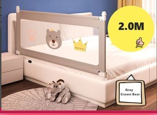 4pcs Foldable Baby Bed Fence