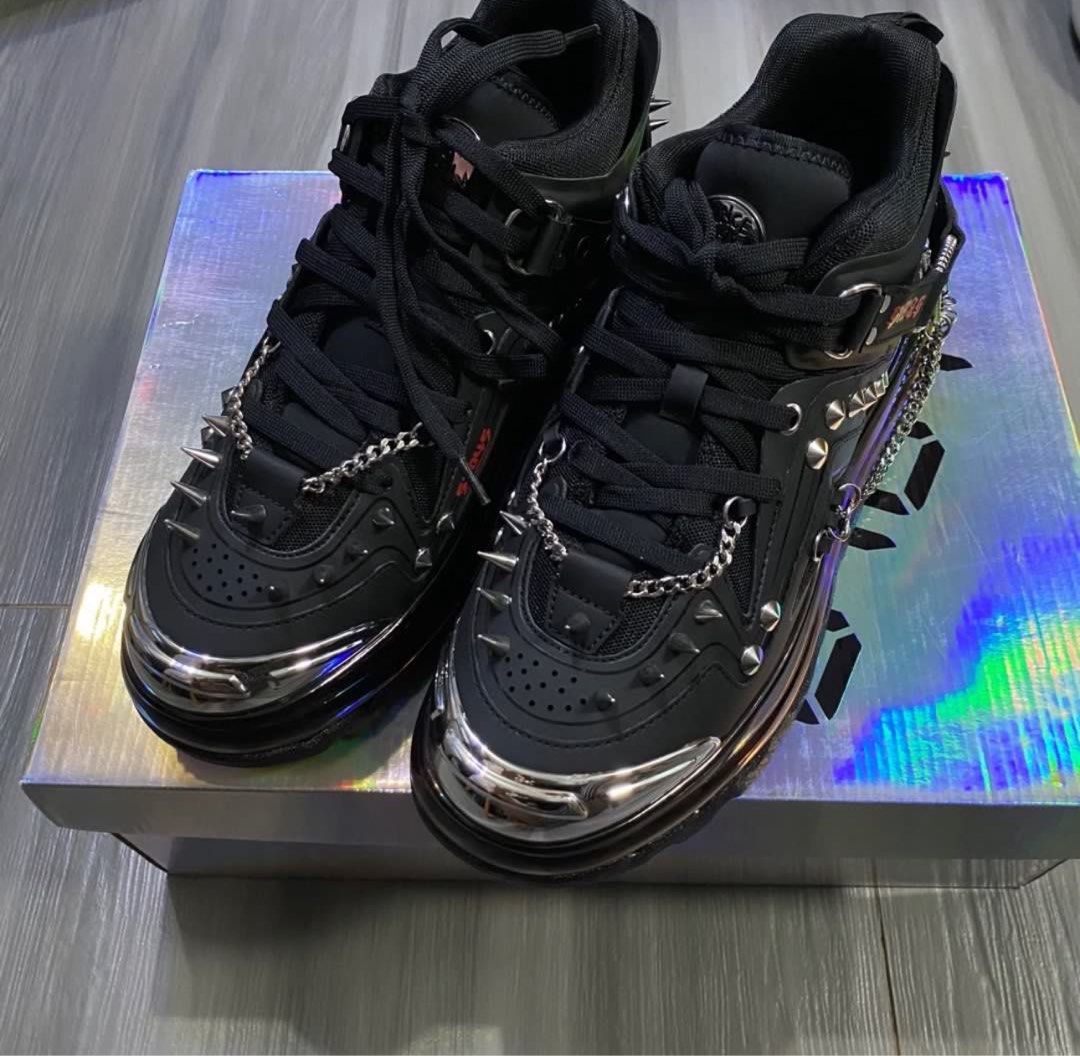 靴 SHOES 53045 BUMP'AIR Black Gothic SHOES 53045 Bump'Air High Top Black Gothic Release Info | Hypebeast