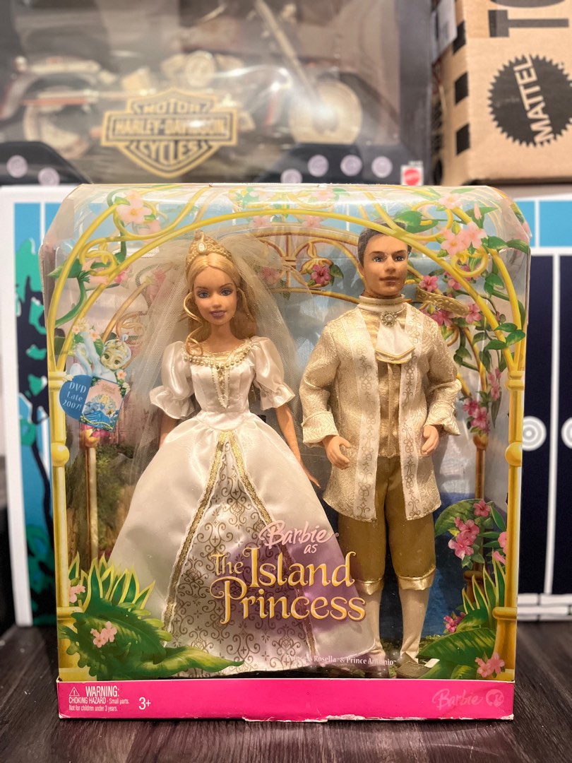 barbie island princess wedding dress The Island Princess Barbie Princess Rosella & Prince Antonio Royal Wedding Set