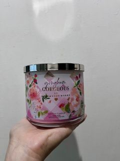 Barh and Body Works Gingham Gorgeous Candle