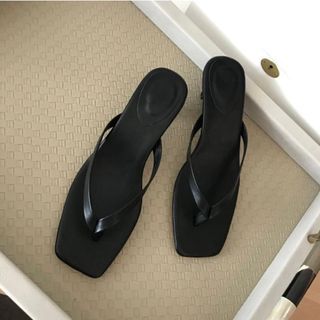 Black Stiletto 1 inch heels