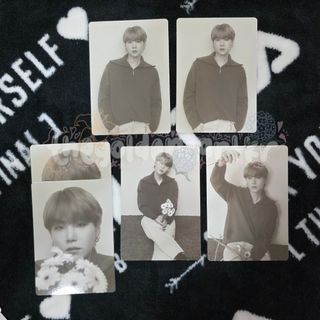 BTS Monochrome Mini Photocard (Suga Set)