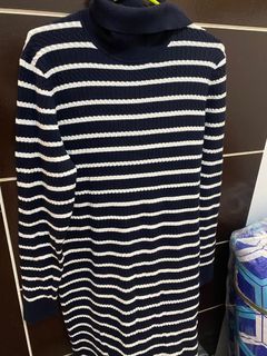  tommy Hilfiger cable knit long sleeve dress