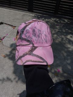 Camo pink cap