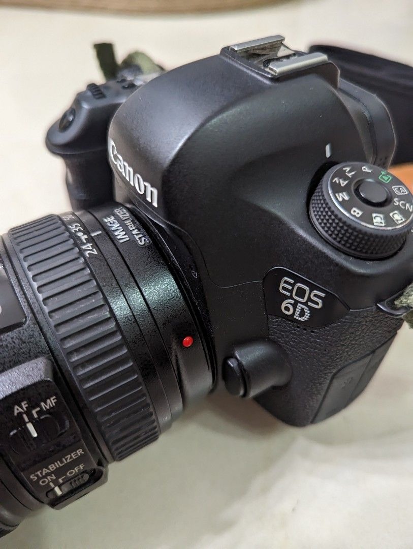 Canon 6d EF Mark1 佳能 錦囊 全片幅 鏡頭 單反 (淨機) , 攝影器材, 相機 - Carousell