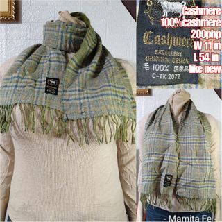 cashmere 💯 scarf