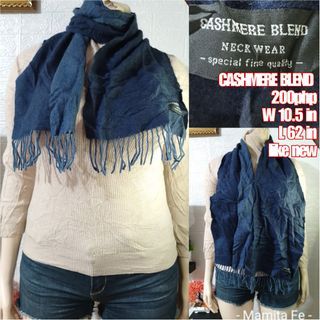 cashmere blend scarf