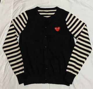 CDG PLAY knitted cardigan
