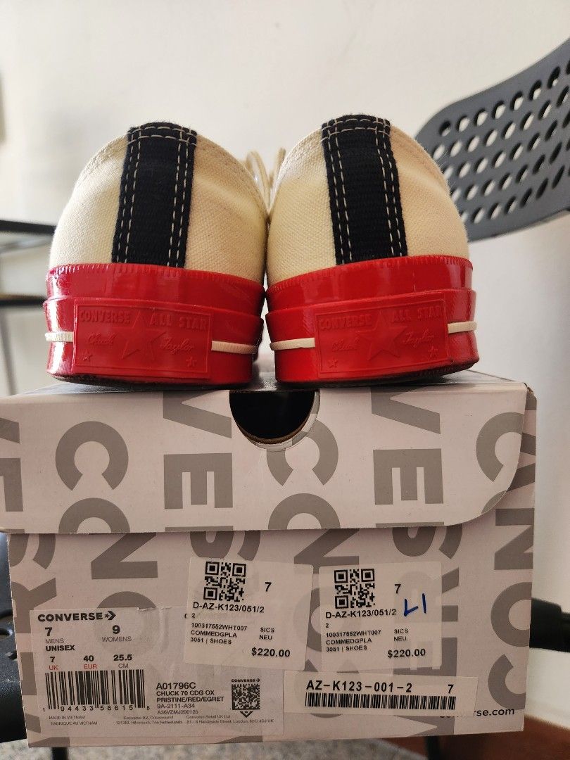 CDG X Converse SIZE 7 US