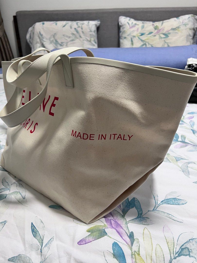 Celine canvas tote bag fall 2018