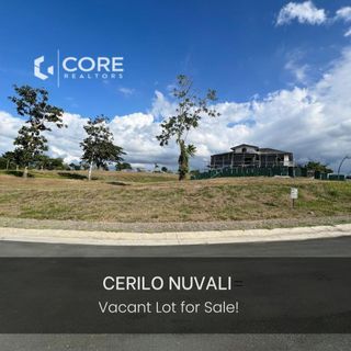 CERILO NUVALI Vacant Lot for Sale!