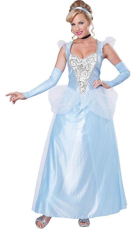 Cinderella Adult Costume (Category: Sets or Coordinates) located in Batangas. Submitted by yanaspreloved2 (Listing ID 1303423583, Image 1). Description: Cinderella Adult Costume Size Large Excellent Condition Brand Leg Avenue Dress Only with free Choker.