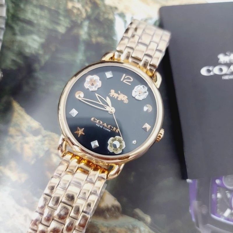 COACH Delancey Charms Slim Women Watch ORIGINAL
