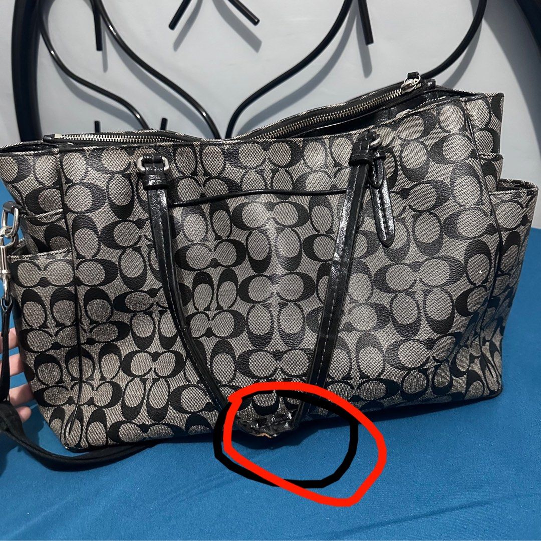 Coach peyton diaper bag hot sale