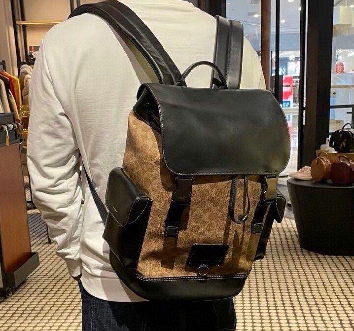 Coach Rivington print backpack 40344