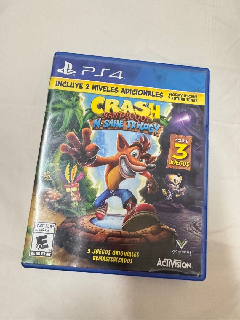 Crash Bandicoot n’sane trilogy (PS4) (Category: PlayStation) located in Manila. Submitted by shopup.ph (Listing ID 1303544175, Image 1). Description: Rfs : Will buy new Games 🎮.