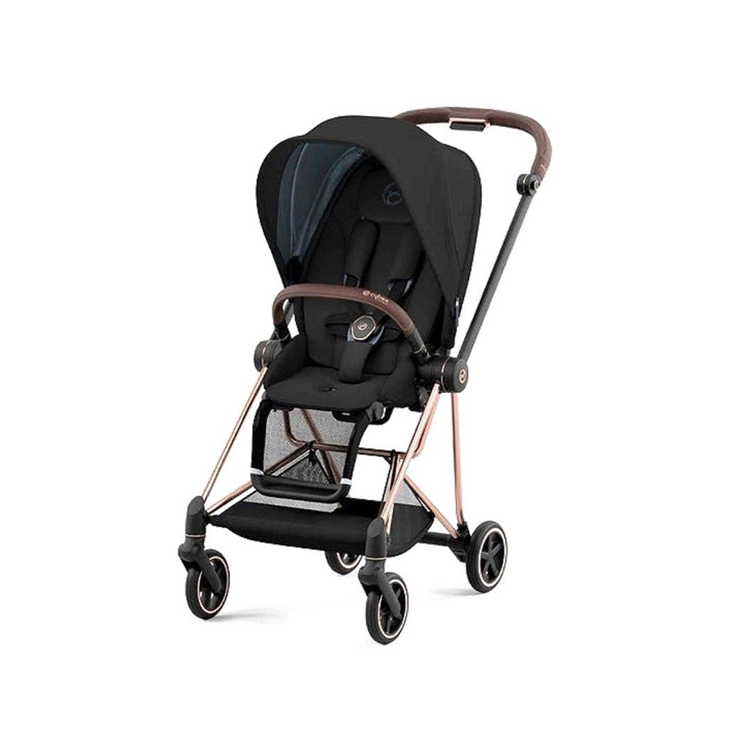 Cybex Mios 2 Rose Gold Frame with Deep Black Seat Pack Babies Kids Going Out Strollers on Carousell