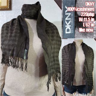 DKNY cashmere scarf