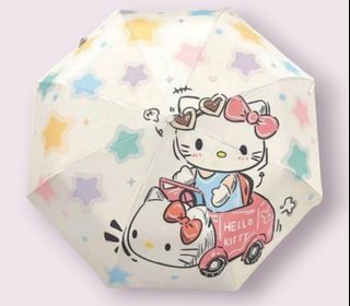 Driving Hello Kitty Umbrella