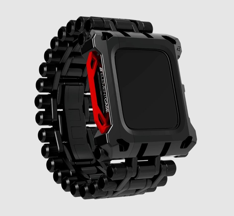 Element Case Black Ops for Apple Watch 45mm Series 8 7 Casing Strap Mobile Phones Gadgets Mobile Gadget Accessories Cases Covers on Carousell