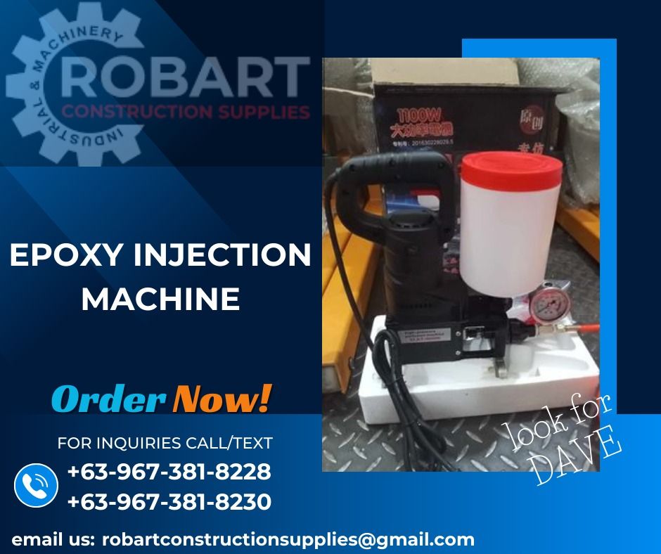 EPOXY INJECTION MACHINE, Commercial & Industrial, Construction Tools ...