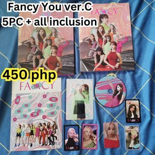 Fancy You C. TWICE albums w/ official photocards & inclusions