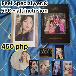 Feel Special C. TWICE albums w/ official photocards & inclusions
