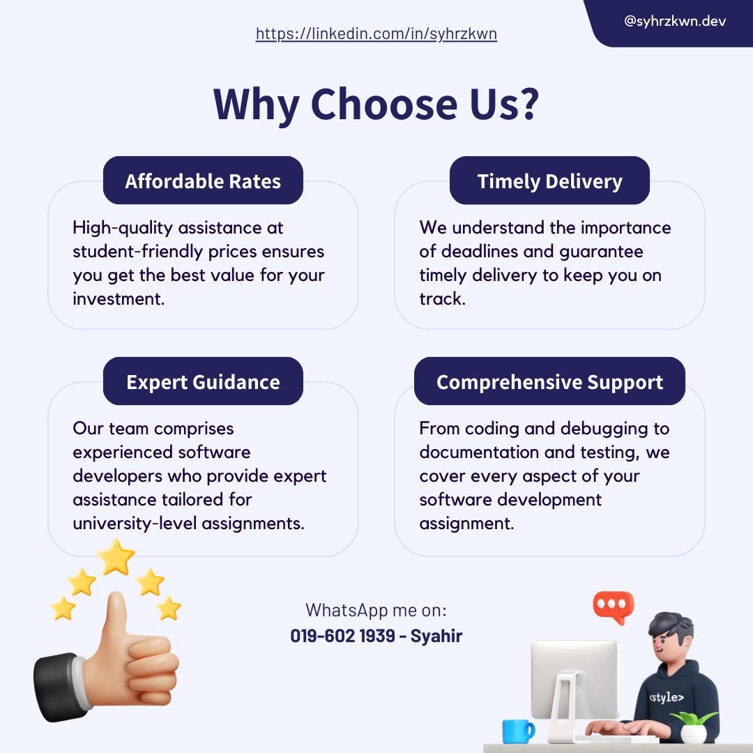 Final Year Project FYP / Coding / Programming / Assignments Helper for ...