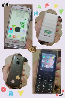 Flip phone Samsung Galaxy Folder 1 (2015) & Nokia 225 (4G)
