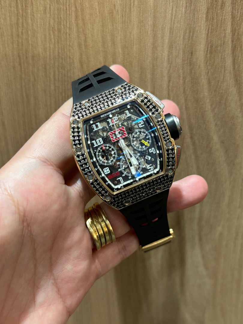 Richard mille black diamonds hot sale