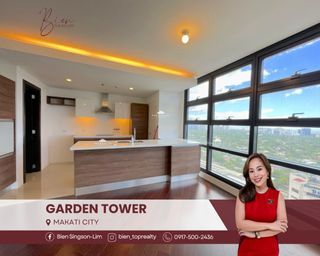 GOOD DEAL 🔔 Garden Towers in Makati Ciy 2 Bedroom Unit For Sale near Park Terraces
