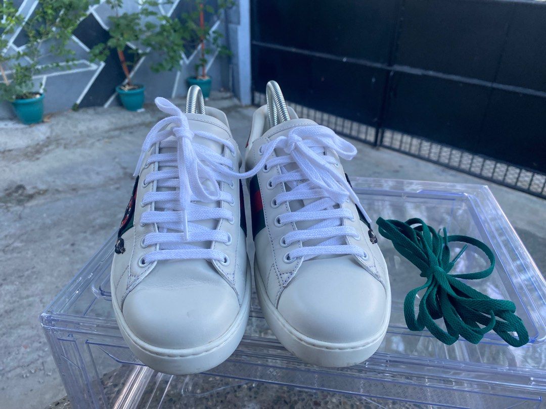 Gucci ace sneakers snake discount
