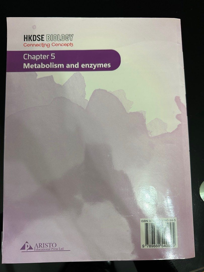 HKDSE biology connecting concepts chapter 5 metabolism and enzymes ...