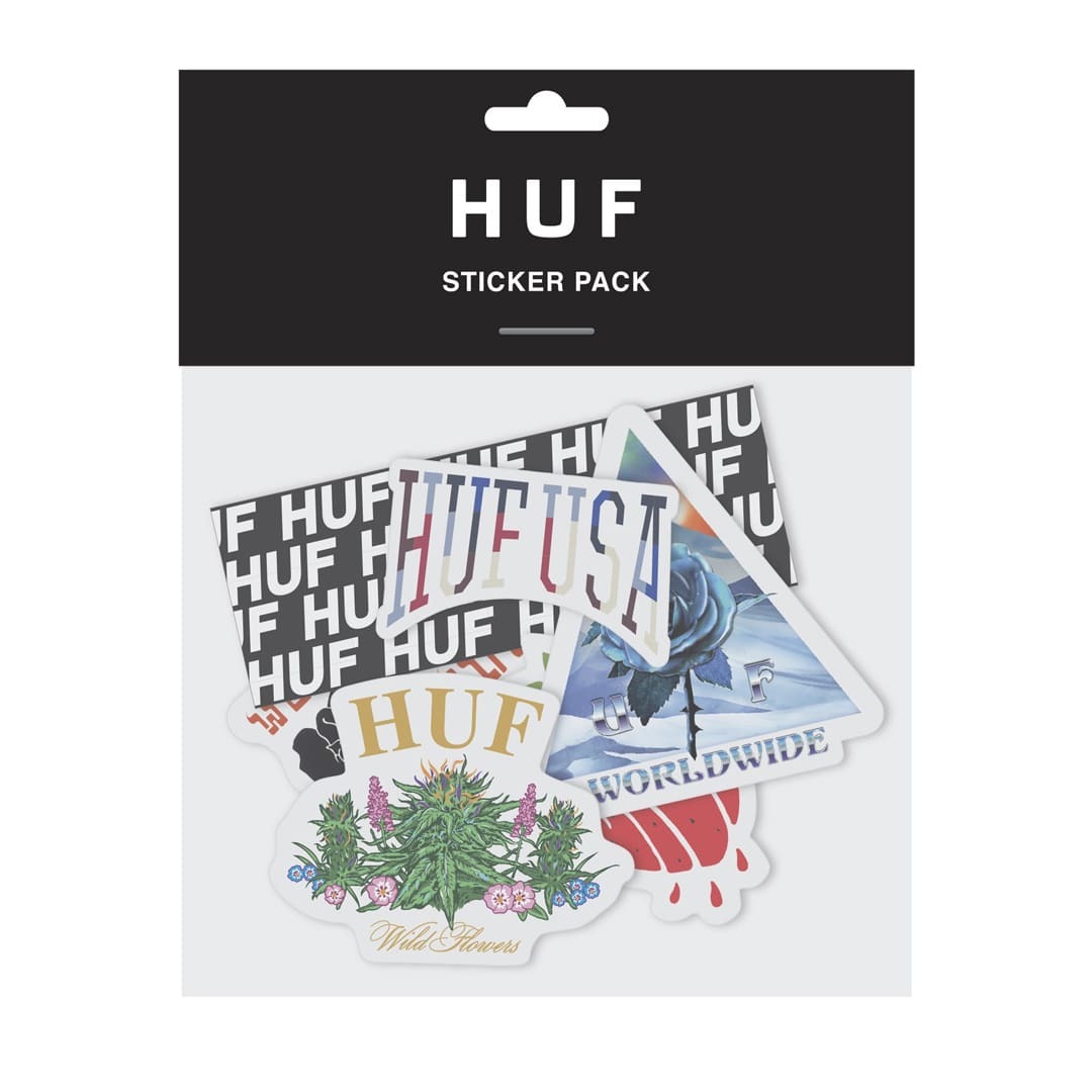 HUF STICKER SET 貼紙 組合包, 哩哩扣扣, 其他在旋轉拍賣
