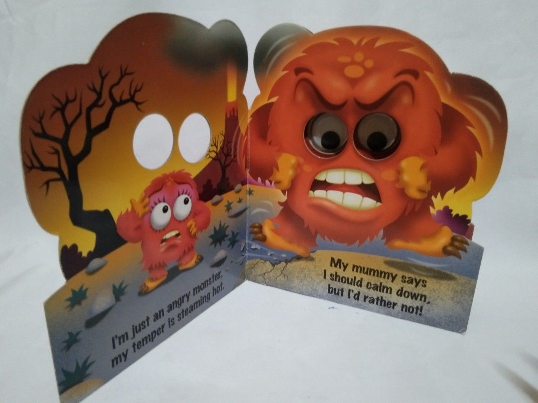 I'M JUST AN ANGRY MONSTER (Category: Children's Books) located in Quezon City. Submitted by sky_bookstore (Listing ID 1303518735, Image 3). Description: Board Book Note: We sell pre-loved books. Some books may have minor flaws, such as shelf wear, creases and other common signs of usage. Location: Sauyo, QC.