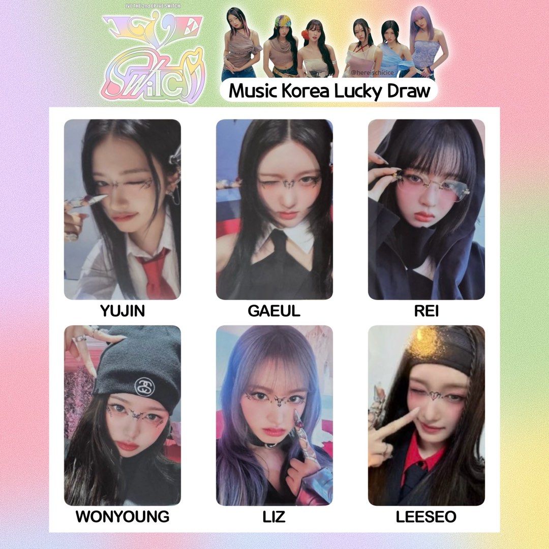 超激得，限定SALE 【IVE レイ】 IVE SWITCH Music Korea ラキドロ 公式