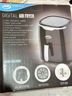 JML Digital Air Fryer 4.5 Liter DAF