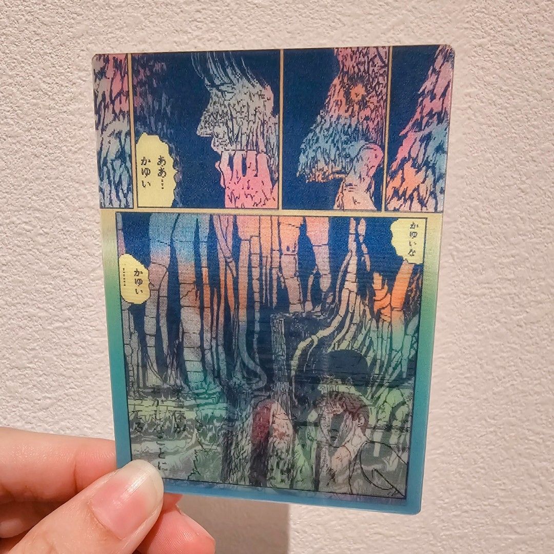 Junji Ito Exhibition Enchantment lenticular card for Mold, Hobbies & Toys,  Toys & Games on Carousell