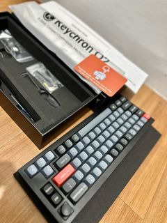 Keychron Q2 QMK Custom Mechanical Keyboard Fully Assembled Knob / Carbon Black / Gateron G Pro Brown
