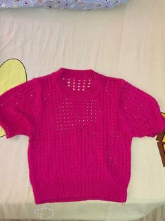 Knitted Top Pink