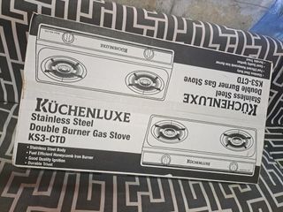 Kuchenluxe double burner gas stove
