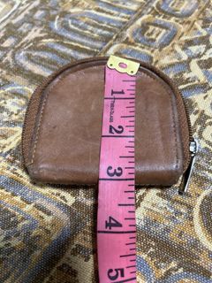 leather vintage coin purse