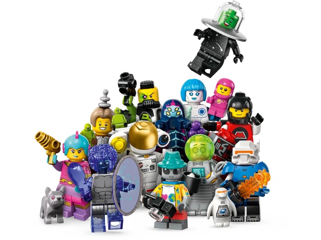 LEGO 71046 SERIES 26 MINIFIGURES Full set of 12 (Blacktron Mutant