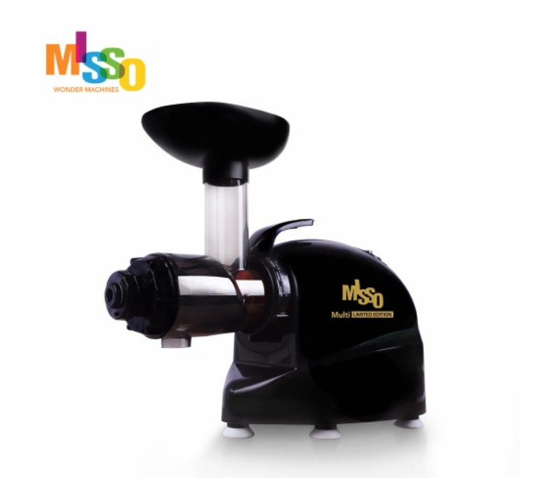 LIMITED EDITION MISSO MULTI VERSATILE SLOW JUICER with OIL EXTRACTOR (Category: Other Kitchen Appliances) located in Malabon City. Submitted by vjkkappliancetrading (Listing ID 1303488332, Image 2). Description: Your All-in-One Healthmate! A healthy family begins at home. Prepare nutritious freshly squeezed juices, virgin seed oils, delicious snacks & healthier homemade meals the whole family will enjoy using the MISSO Multi Limited Edition, Your
