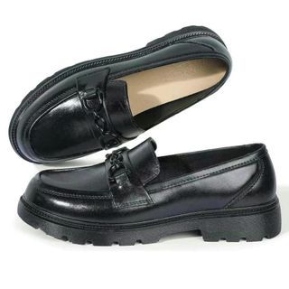 Black Unisex Loafers