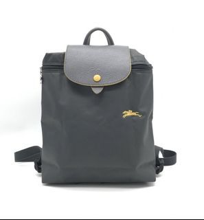 Longchamp - Paris - Le Pliage Club - “Grey Water” - Backpack