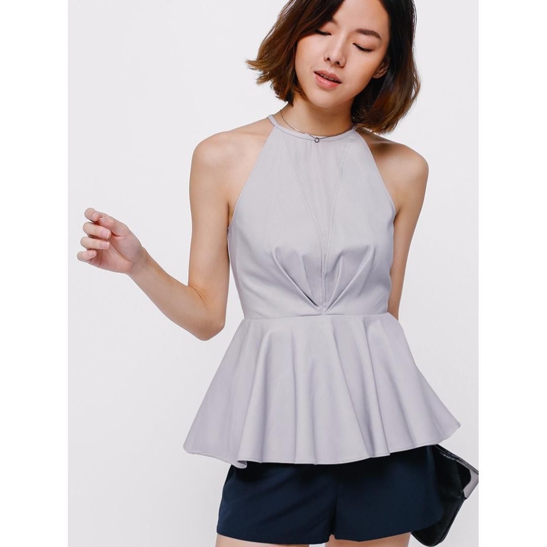 love bonito peplum top
